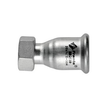 304/316L 90 Elbow Female Thread Adapter With Swivel Nut